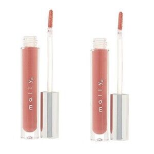 Mally Beauty Set of 2 Ultimate Performance lip Shellac Cherry Blossom NEW Fresh